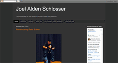 Desktop Screenshot of joelschlosser.com